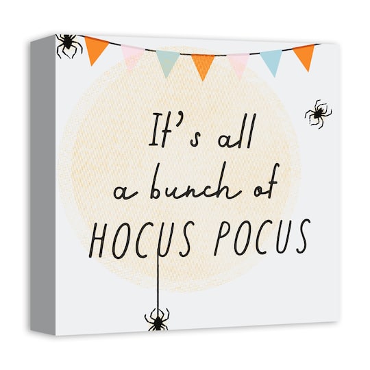 Bunch Of Hocus Pocus Canvas Wall Art